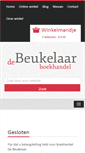 Mobile Screenshot of boekhandeldebeukelaar.nl